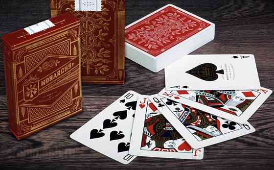 Карты Theory11 "Monarchs Red Edition" 