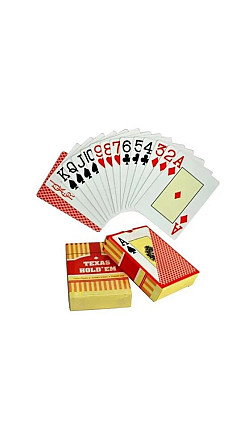 Карты игральные покерные Texas Hold (пластиковые)  - изображение 2