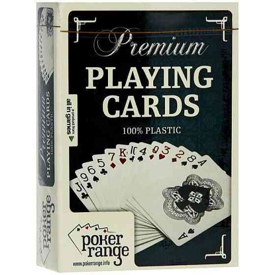 Карты Poker Range с золотым обрезом (новые) 
