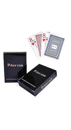 Карты покерные Poker club (пластик) 