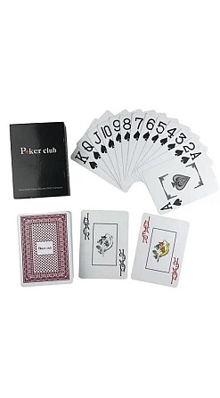 Карты покерные Poker club (пластик)  - изображение 3