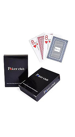 Карты покерные Poker club (пластик)  - изображение 1