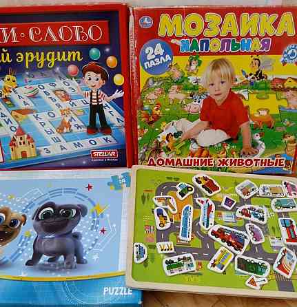 Детские развивающие настольная игры 