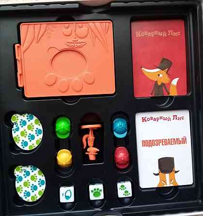 Увлекательная настольная игра коварный лис 