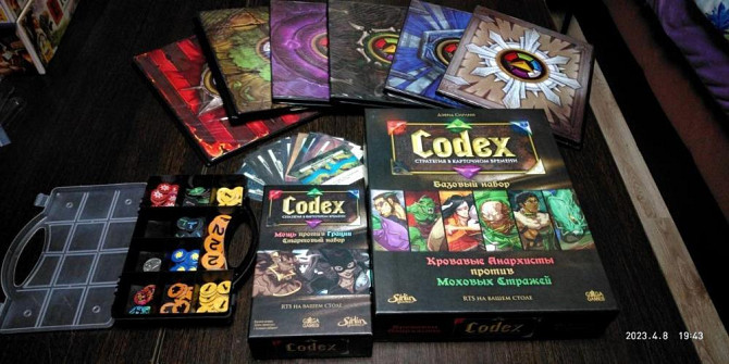 Codex настольная игра + все допы + промо локации  - изображение 1