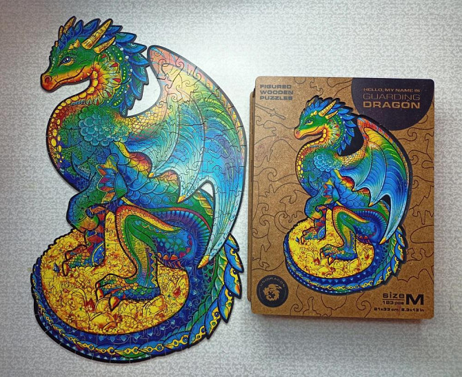 Деревянный пазл Unidragon Оберегающий дракон  - изображение 3