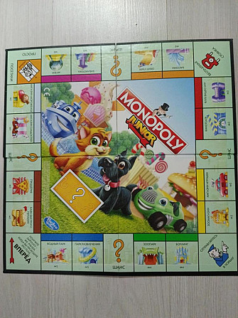 Поле для Hasbro Gaming Monopoly Джуниор  - изображение 1