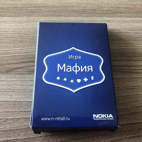 Карточная игра Мафия (ограниченная серия Nokia) 