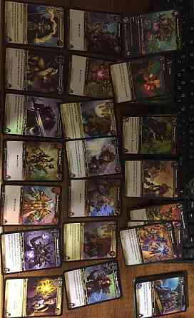 World of warcraft tcg rare( цитадель и брейкер) 