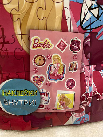 Новый набор паззлов Barbie, 100 шт  - изображение 3