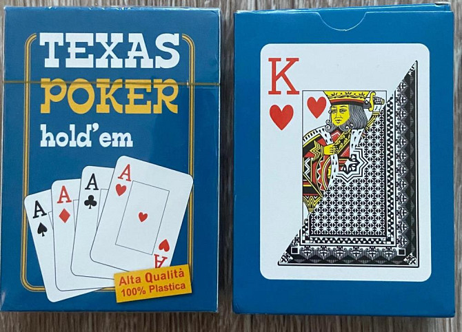 Пластиковые игральные карты Texas Poker Holdem  - изображение 3