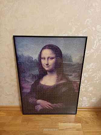Пазлы Мона Лиза (Джоконда) 1000 шт. с рамкой 