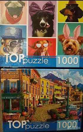 Пазлы новые на 1000 и 2000 шт ТОПpuzzel 