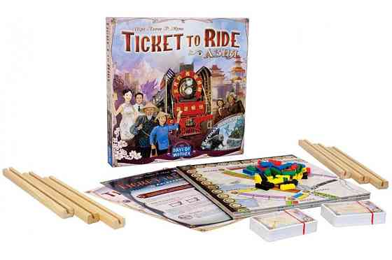 Дополнение к игре Ticket to Ride: Азия 