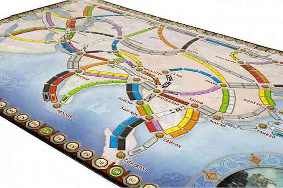 Дополнение к игре Ticket to Ride: Азия 