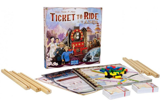 Дополнение к игре Ticket to Ride: Азия  - изображение 2