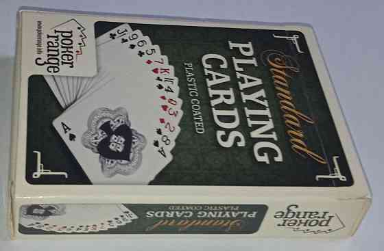 карты STANDARD PLAYING CARDS Poker range 54шт 