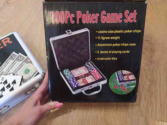 Poker Game Set 100Pc 