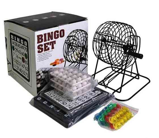 Настольная игра Bingo Set (Бинго) с лототроном 