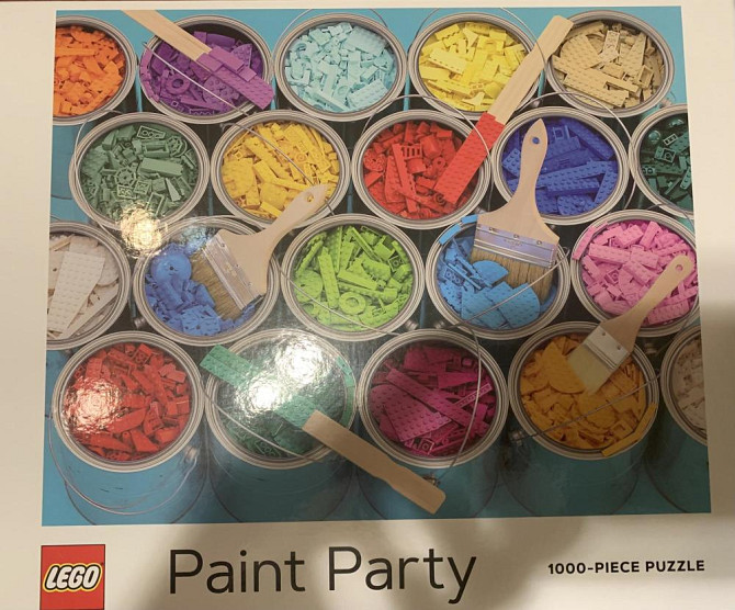 Lego puzzle 1000 paint party  - изображение 1