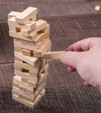Настольная игра Падающая Башня Дженга Jenga  - изображение 2