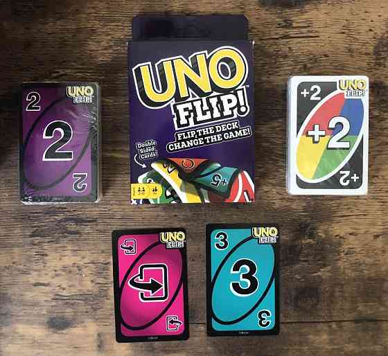 Uno настольная игра (три в одном) 