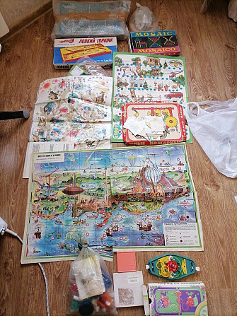 Настольные игры СССР 12 игр различной комплектации  - изображение 3