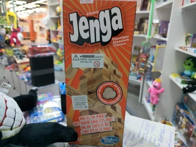 Игра Дженга купить Jenga оригинал  - изображение 2