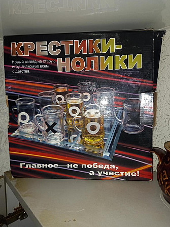 Игра пьяные крестики нолики со стопками  - изображение 1