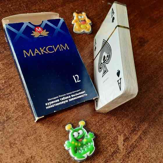 Игральные карты сувенирные Максим 