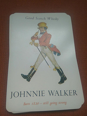 Игральные карты JOHNNIE WALKER.  - изображение 3