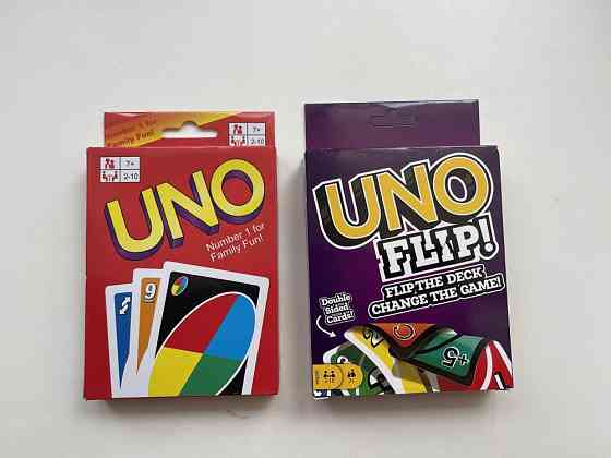 Uno, Uno Flip карты, карточная игра 