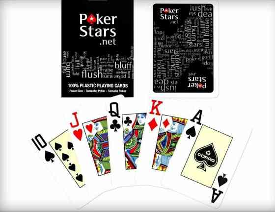 Игральные карты для покера Poker Stars 