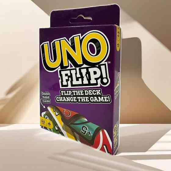 Настольная карточная игра UNO Flip (Уно Флип) 