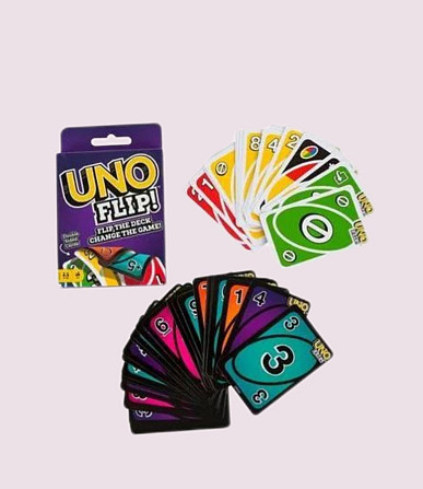 Настольная карточная игра UNO Flip (Уно Флип)  - изображение 2