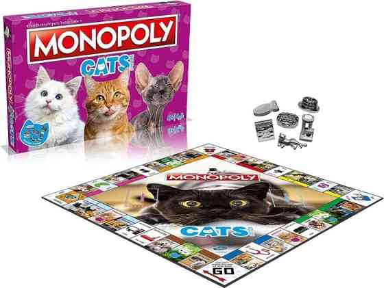 Настольная игра монополия Кошки Winning Moves Cats 