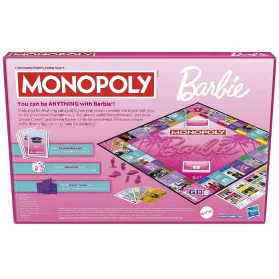 Настольная игра Monopoly Barbie Барби 