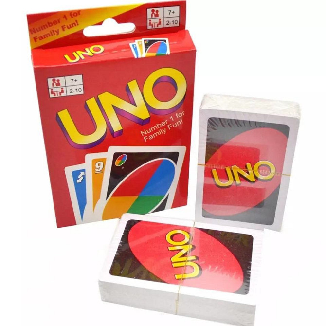 UNO настольная карточная игра для детей и взрослых  - изображение 1