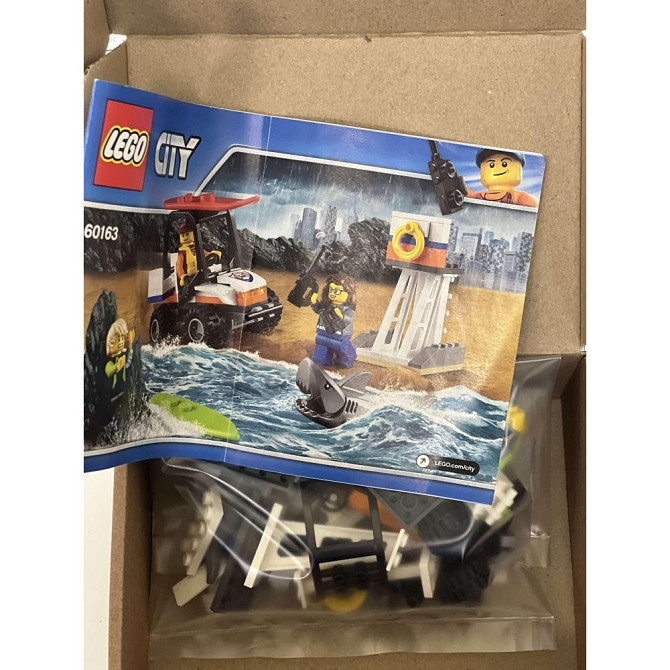 Конструктор Лего 60163 Береговая охрана: Набор для начинающих  - изображение 2