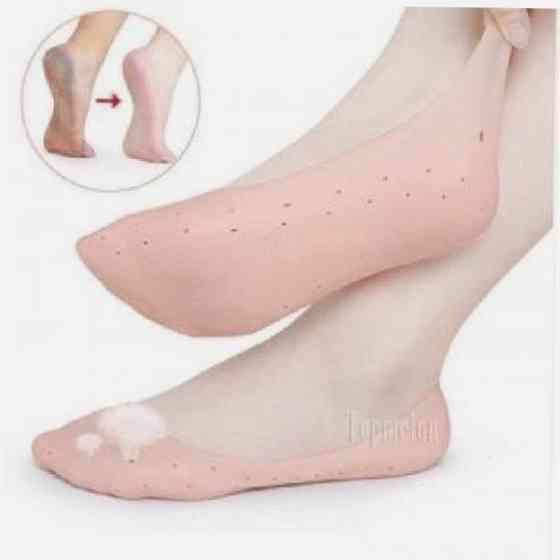 Силиконовые носочки Anti-Crack Silicone Socks, M н 