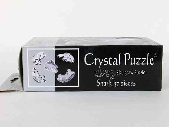 3D Crystal Puzzle, пазлы "Акула", новые 