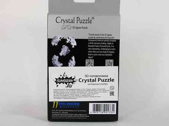 3D Crystal Puzzle, пазлы "Акула", новые 