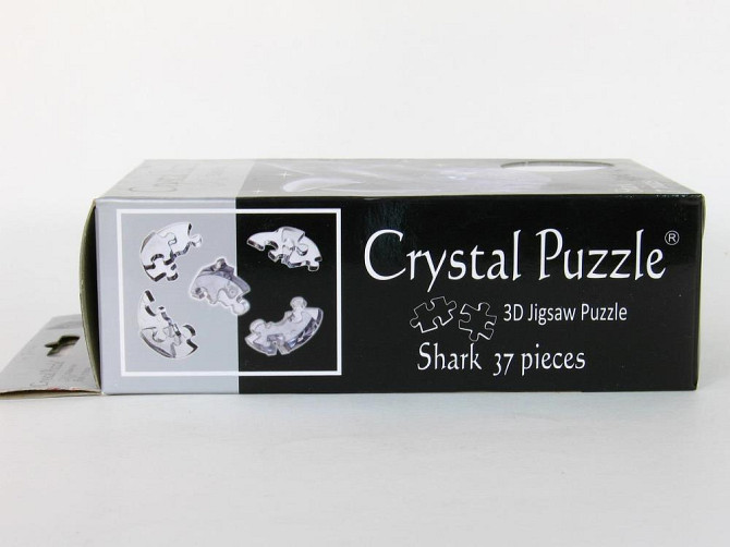 3D Crystal Puzzle, пазлы "Акула", новые  - изображение 3