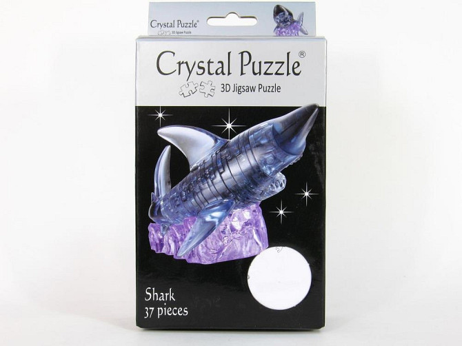 3D Crystal Puzzle, пазлы "Акула", новые  - изображение 1