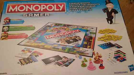 Новая. Hasbro.Monopoly Geimer лимитированная серия 