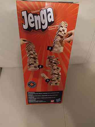 Новая игра Дженга Jenga оригинал от Hasbro 