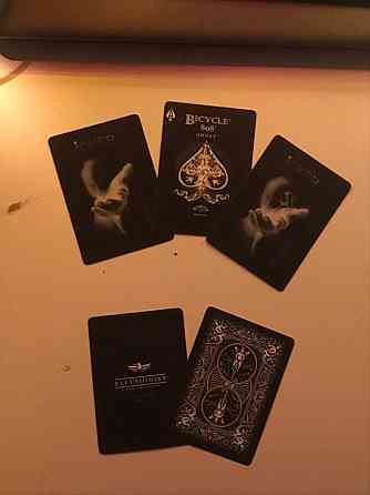 Карты Bicycle Black Ghost second edition 