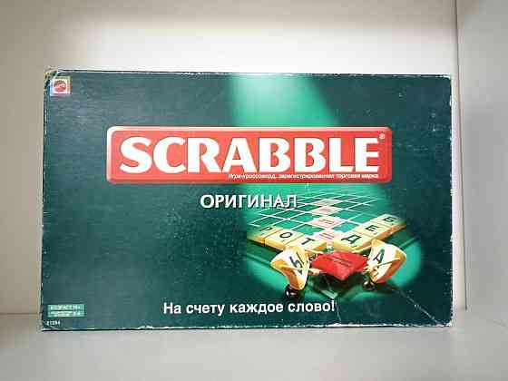 Настольная игра Scrabble Скраббл 