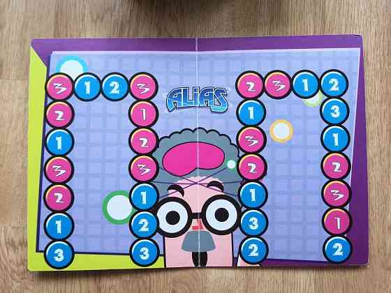 Настольная игра Alias (элиас) сумасшедшая версия. 