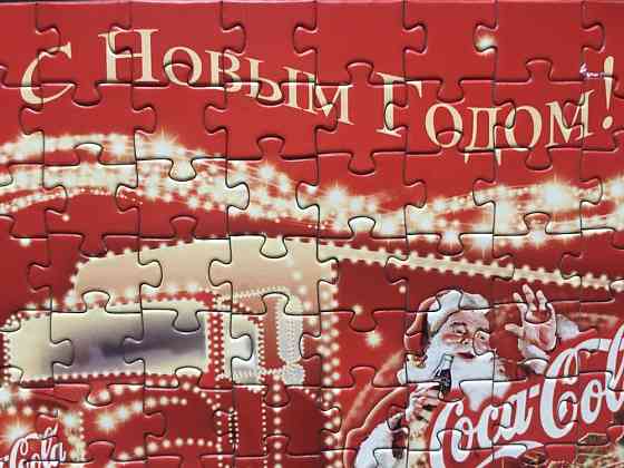 Пазлы Новый год Coca Cola 2003 г 